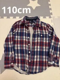 babyGap長袖チェックシャツ 110cm
