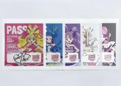 キラッキランランフェスタ 布製 PASS風ステッカー 5枚セット