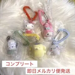 サンリオキャラクターズ カラフルカラビナマスコットチャーム 5種 コンプリート