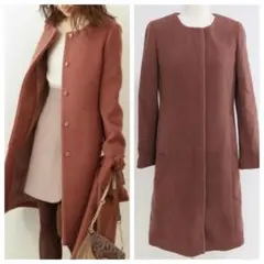 PROPORTION BODY DRESSING ノーカラーコート L