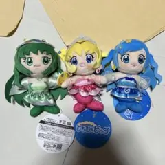 ナムコ限定 ぴちぴちピッチ ぬいぐるみ マスコット 全３種セット