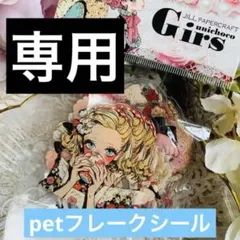 jill様×unichoco様コラボpetフレークシール