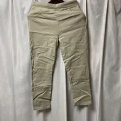 クロップドストレートパンツL