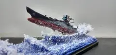 着底した空母信濃 沈没レジン ジオラマ完成品 - メルカリ