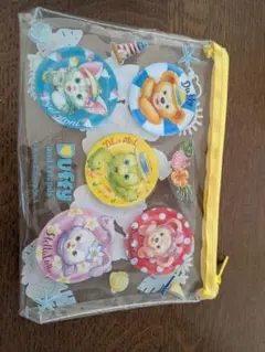 東京ディズニーシー　ダッフィーフレンズ透明ポーチ