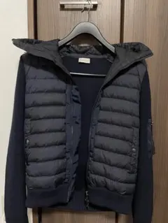 MONCLER フード付きダウンジャケット ネイビー