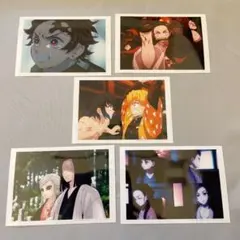 場面写ブロマイドくじ　OP　鬼滅の刃 無限列車編　5枚セット