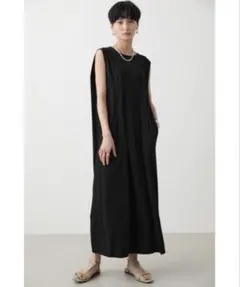 【crie conforto】ショルダータック ワンピース コクーンシルエットのサムネイル
