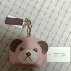 CLATHAS クマ型ポーチ ピンク