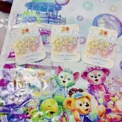 Duffy ダッフィー　20周年シール　USJ シール　キティ　ミッキー