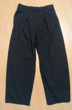 GU 　バレルレッグスラックス　M ブラック