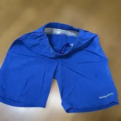 mont-bell キッズ ハーフパンツ 130サイズ 青