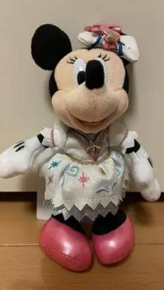 ディズニーシー　20周年　ミニー　ぬいぐるみバッジ