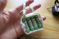 ガチャ詰めポーチ/ミニチュア プリングルス サワークリームオニオン 4本入り