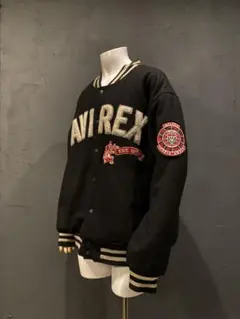 AVIREX アヴィレックス　刺繍ロゴ　スタジャン　アメカジ　ミリタリー　90sのサムネイル