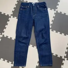 coen ダークブルー ストレートジーンズ