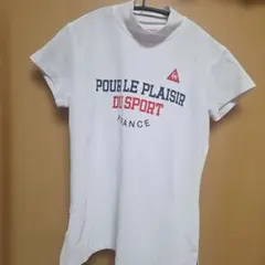 le coq sportif 半袖モックネックトップス