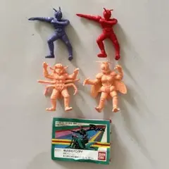☆仮面ライダーBLACK ゴム人形 ガチャガチャ ミニブック付☆1