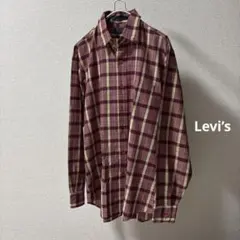 90s Levi’s リーバイス チェックシャツ 長袖 Mサイズ