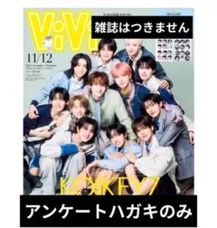 ViVi 11/12月号 (11月 12月 合併号) 特別版　viviハガキのみ