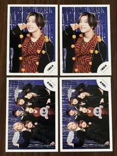 7MEN侍 中村嶺亜　KEY TO LIT ミニフォト 4枚セット　ハロウィン