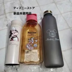 新品未使用品　ディズニーストア　ウォーターボトル2点　ステンレスボトル水筒1点