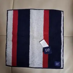 GAP タオルハンカチ ネイビー レッド