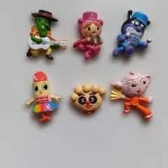 アンパンマン　マグネット　キャラクター 6体セット【2】