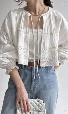 ビアンカ 様専用☆DouDou レースボレロカーディガン - メルカリ