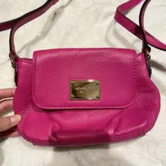 【最終値下げ】MICHAEL KORS ピンク ショルダーバッグ ミニバッグ