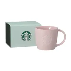 スターバックス　ロゴマグ　ピンクベージュマグカップ　バレンタイン 2026