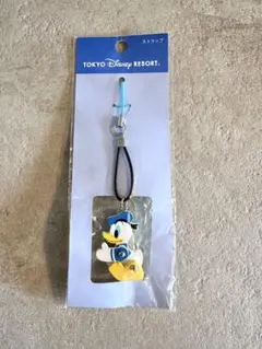 お値下げ！東京ディズニーリゾート ドナルドダック ストラップ 希少 レア