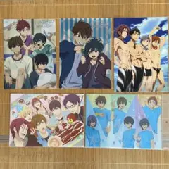 Free! 映画 ハイ☆スピード! クリアファイル 6枚セット