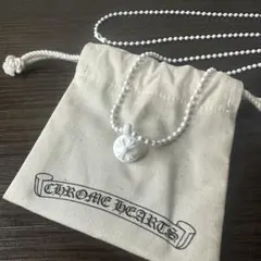 クロムハーツ ラバーネックレス CHクロス ホワイト - メルカリ