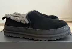 UGG ブラック スリッポン ムートンブーツ 26cm