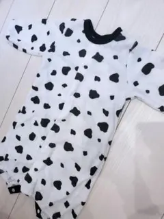 牛柄ツーウェイ・ドレスオール 50-60cm