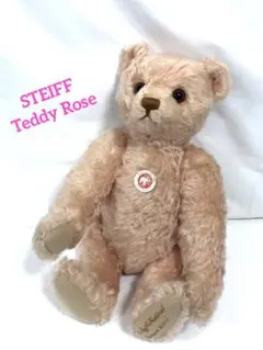 STEIFF シュタイフ テディ　ローズ　テディベア シュタイフ 年代物 1999年 ローズ テディベア 444/1500