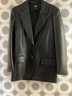 フェイクレザー レザージャケット