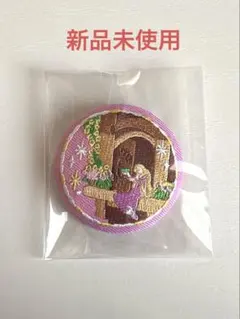 ディズニー 刺繍缶バッジ ラプンツェル