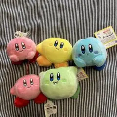 星のカービィ　マルチカラー　ぬいぐるみ