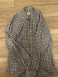 brooks brothers ブロード　チェック　シャツ