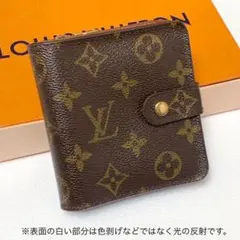✨美品✨ ルイヴィトン コンパクトジップ 折り財布 モノグラム