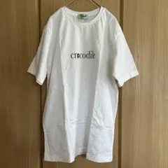 Crocodile Tシャツ ホワイト Lサイズ