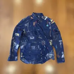 PS Paul Smith 紺 長袖シャツ S