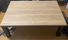 山善 こたつテーブル 105×70cm 布団付き 価格相談可のサムネイル
