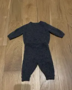 ZARA baby カシミヤ　セットアップ　1-3monthのサムネイル