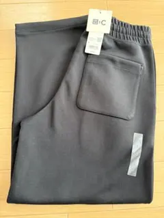 UNIQLO :C スウェットワイドパンツ ブラック S