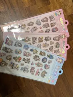 キャラクターシールセット 3枚入り　ラブブ