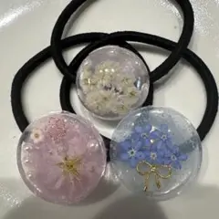レジン ヘアゴム 788 - メルカリ