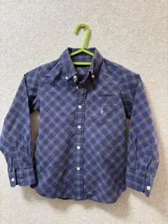 送料込　Ralph Lauren 長袖チェックシャツ 100cm